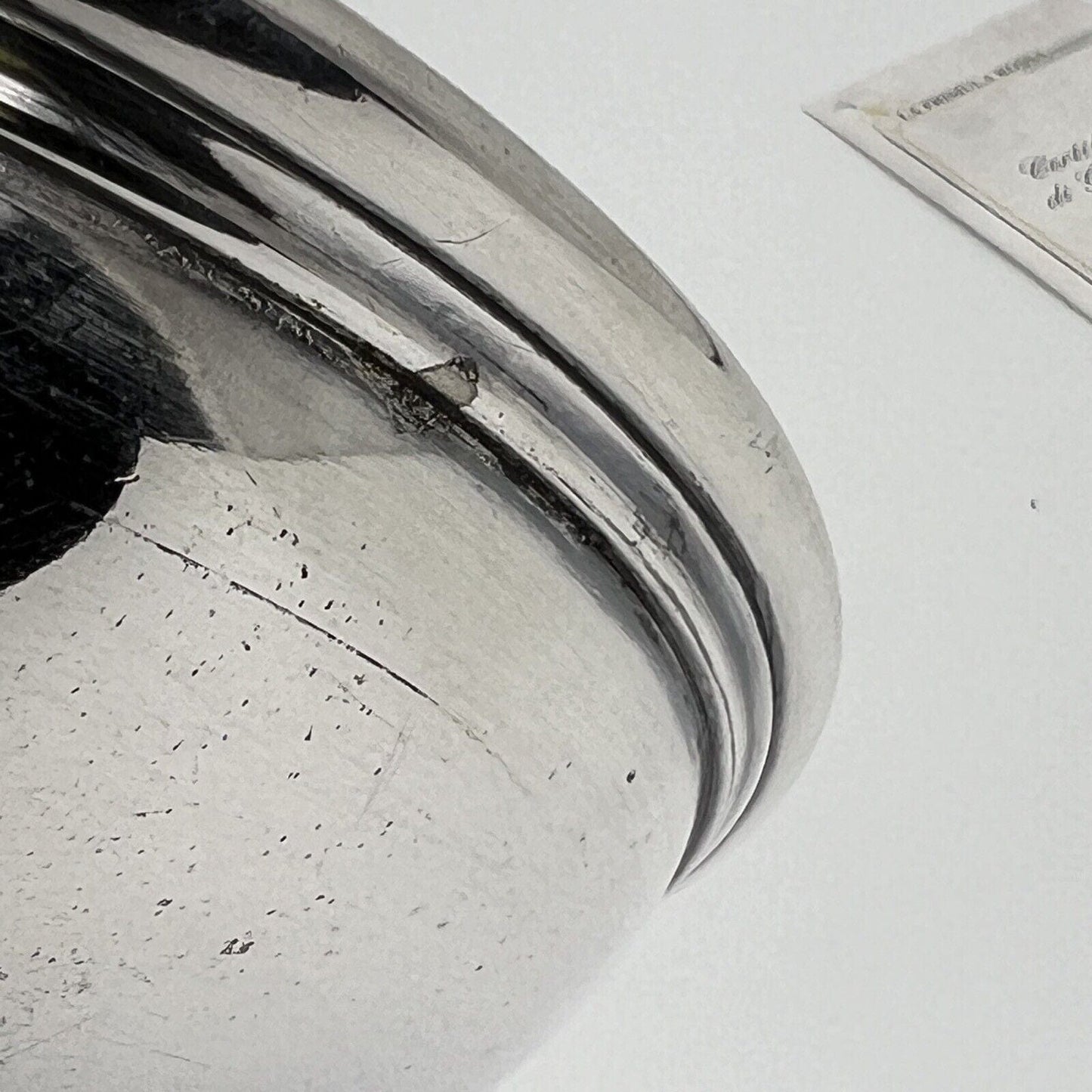Alzata centrotavola in argento silver plate Fratelli Calderoni design anni '50 Categoria Sheffield & Argento