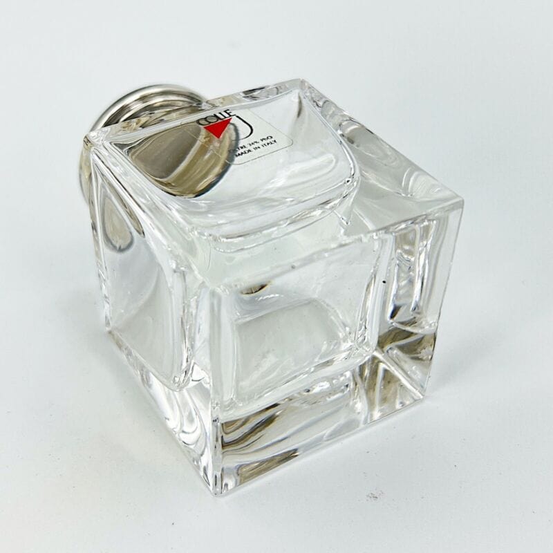 Ampolle in cristallo Colle per calamaio Argento 925 vetro boccetta per Inchiosto Categoria Sheffield & Argento