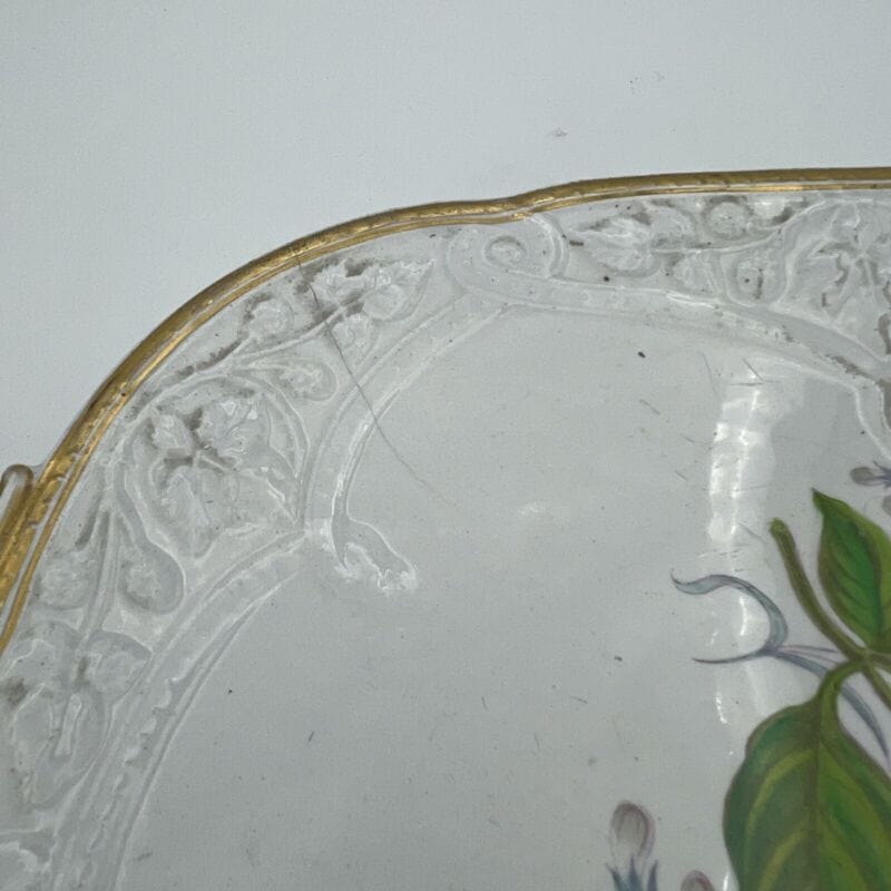 Antica alzata alzatina in ceramica Inglese centrotavola epoca 800 piatto fiori Categoria Alzate