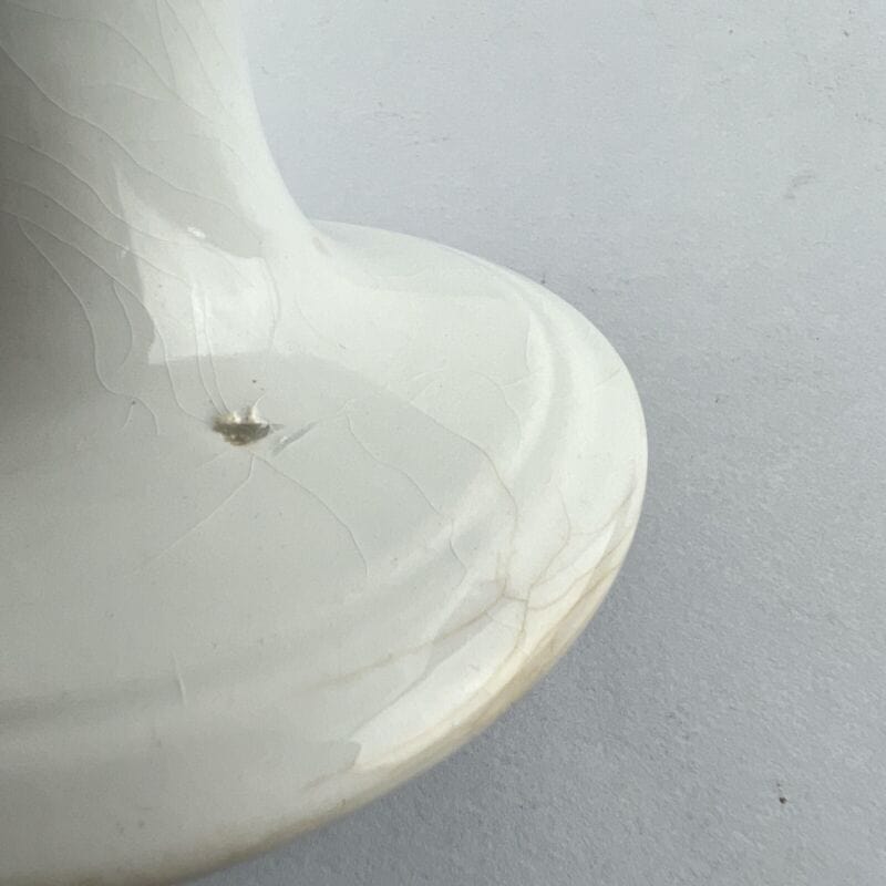 Antica alzata alzatina in ceramica Sci Laveno centrotavola piatto fruttiera 900 Categoria Alzate