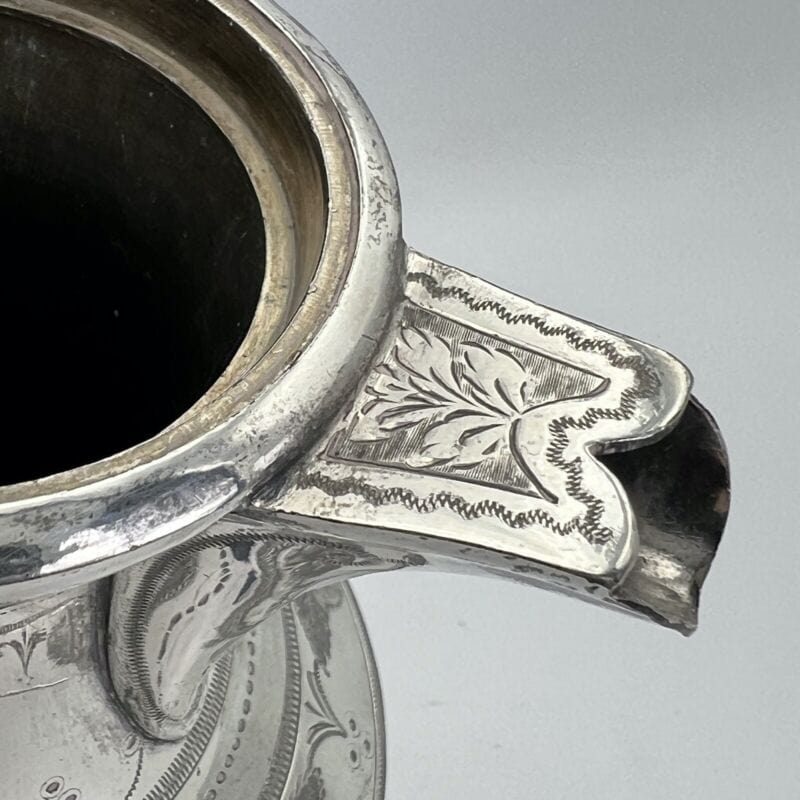 Antica caffettiera inglese in argento silver plate sheffield teiera epoca 800 A Categoria Sheffield & Argento