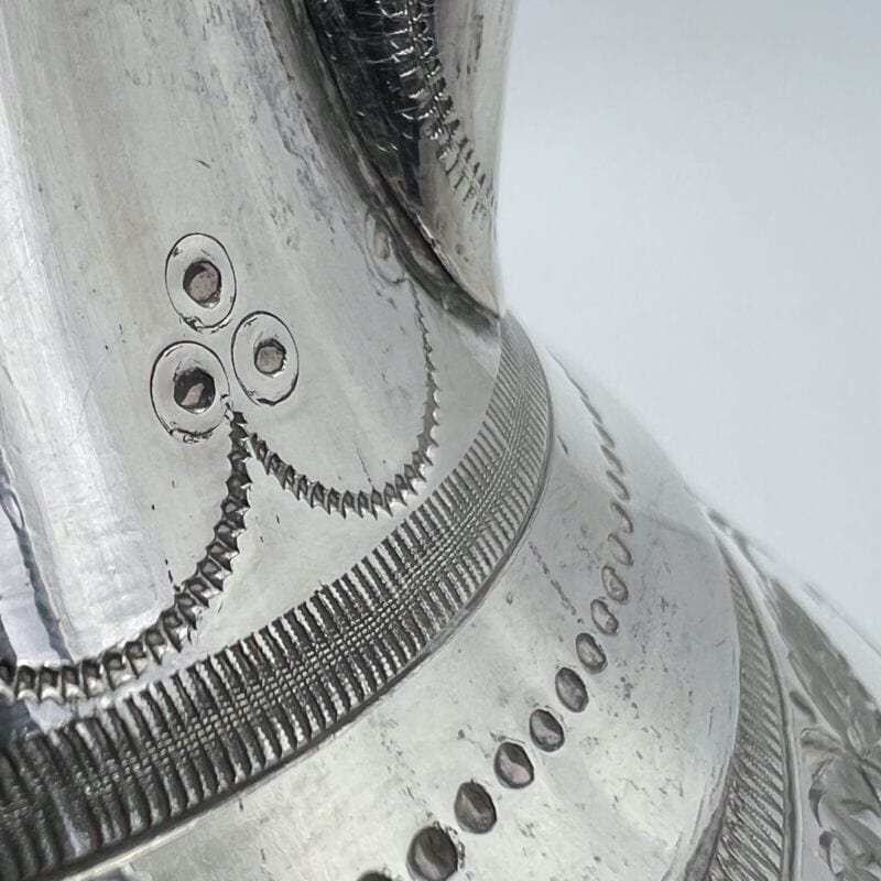 Antica caffettiera inglese in argento silver plate sheffield teiera epoca 800 A Categoria Sheffield & Argento