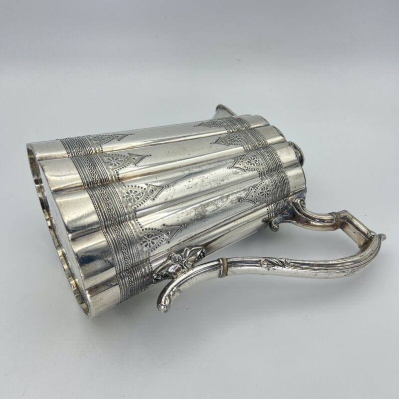 Antica Caffettiera inglese in argento silver plated sheffield epoca 800 Teiera F Categoria  Sheffield & Argento