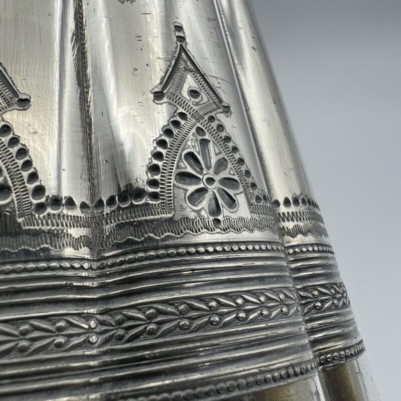 Antica Caffettiera inglese in argento silver plated sheffield epoca 800 Teiera F Categoria  Sheffield & Argento