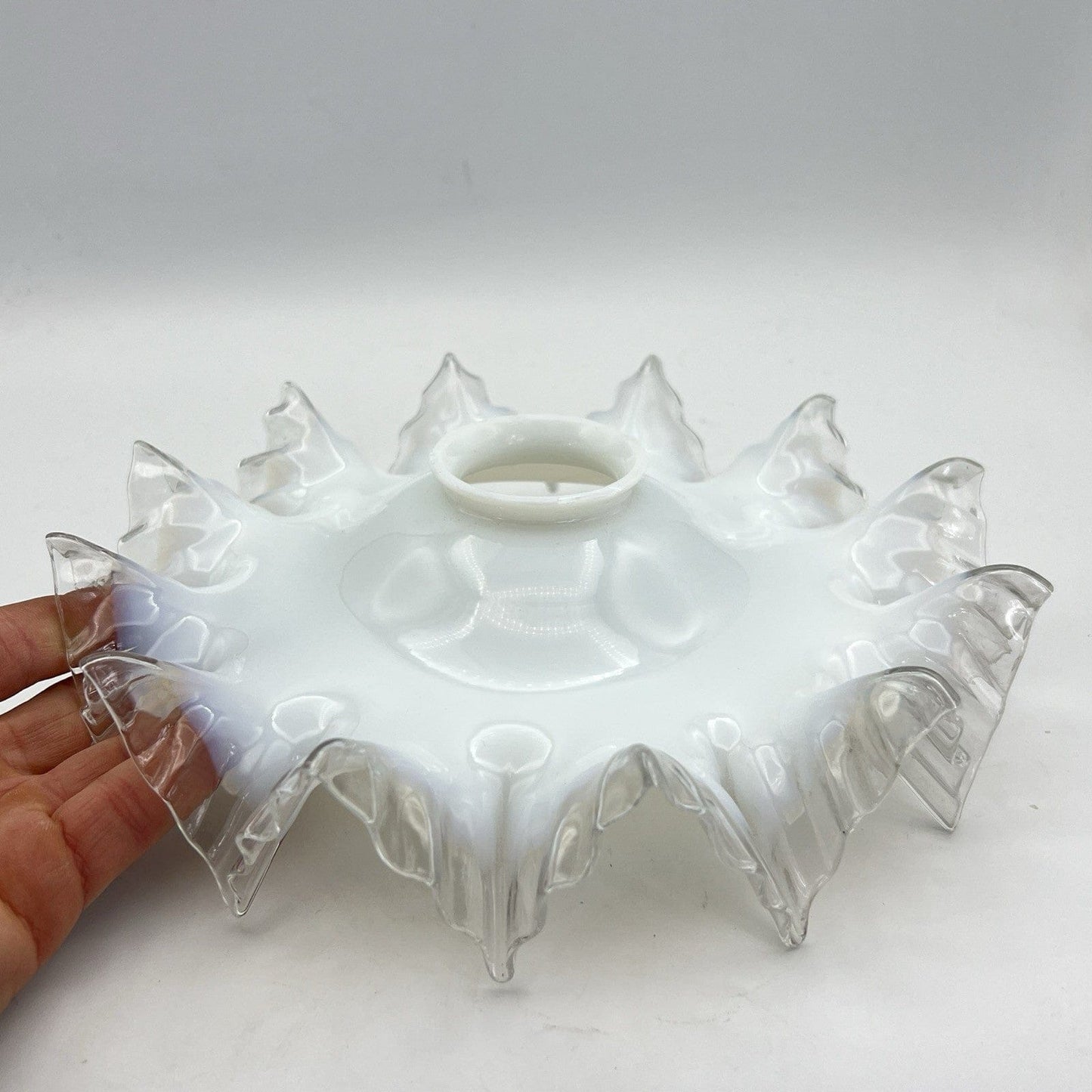 Antica Campana paralume boccia in vetro ricambio per lampadario Anni 30 Liberty Categoria Lampade Appliques