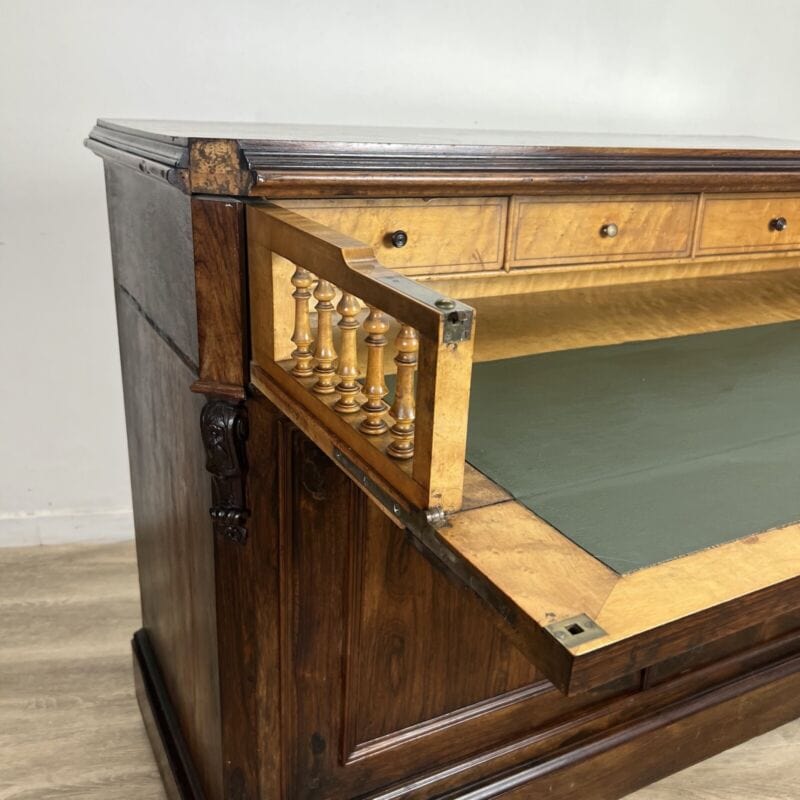 Antica Cassettiera Secretaire ribalta Mobile Cassettone Francese epoca 800 Categoria Arredamento