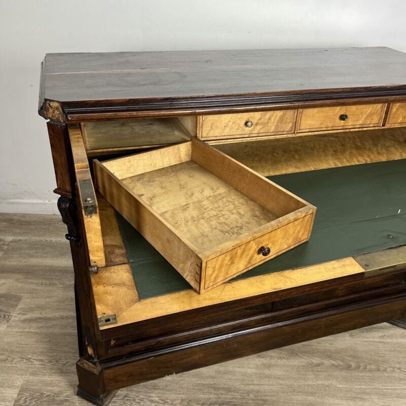 Antica Cassettiera Secretaire ribalta Mobile Cassettone Francese epoca 800 Categoria Arredamento