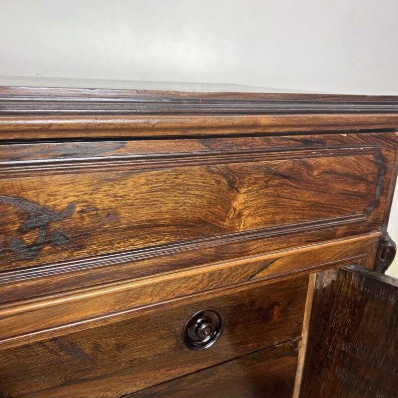 Antica Cassettiera Secretaire ribalta Mobile Cassettone Francese epoca 800 Categoria Arredamento