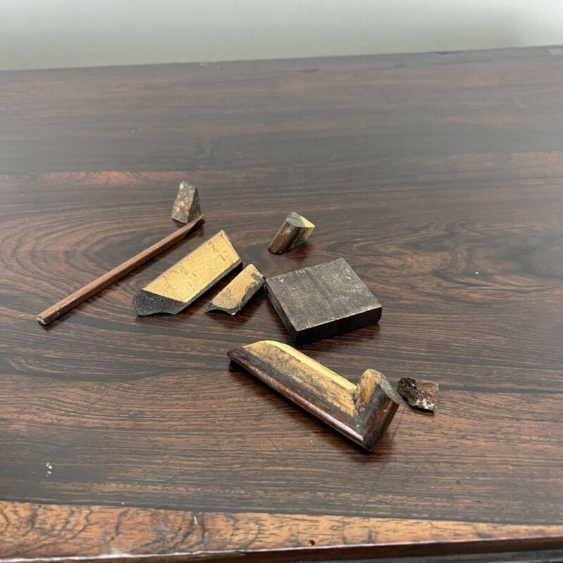 Antica Cassettiera Secretaire ribalta Mobile Cassettone Francese epoca 800 Categoria Arredamento