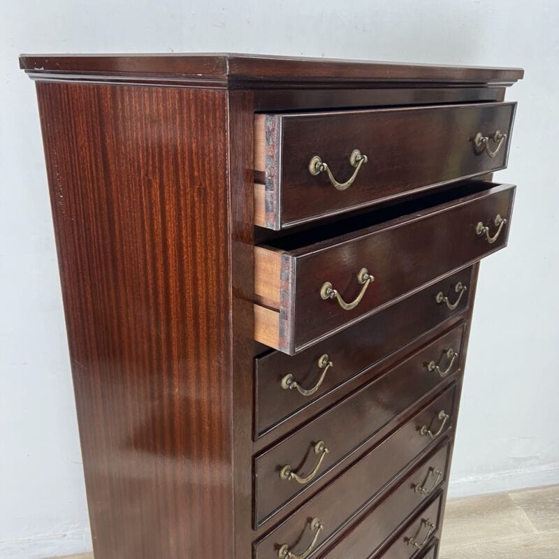 Antica Cassettiera Settimino Secretaire Settimanale Mobile 8 cassetti epoca 900 Categoria Arredamento