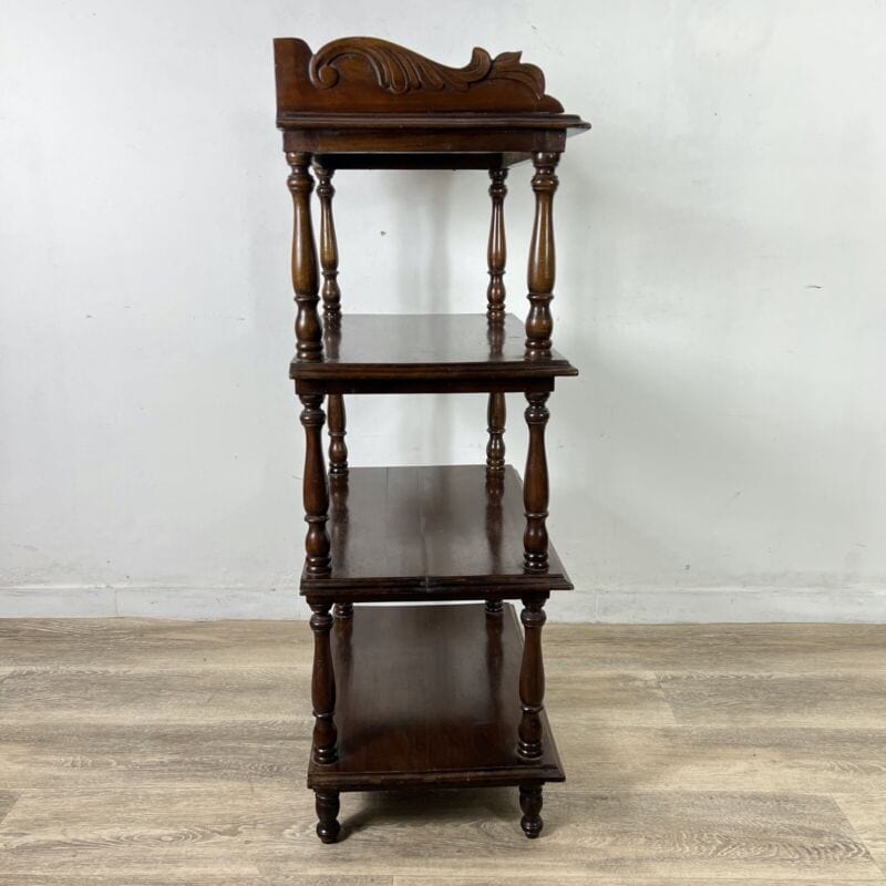 Antica Etagere libreria in legno vecchio mobile 800 a più ripiani per ufficio Categoria Scrittoi & Ribalte