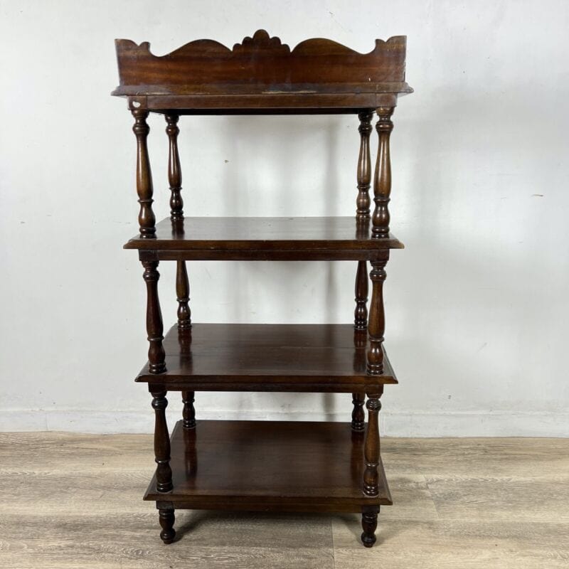 Antica Etagere libreria in legno vecchio mobile 800 a più ripiani per ufficio Categoria Scrittoi & Ribalte
