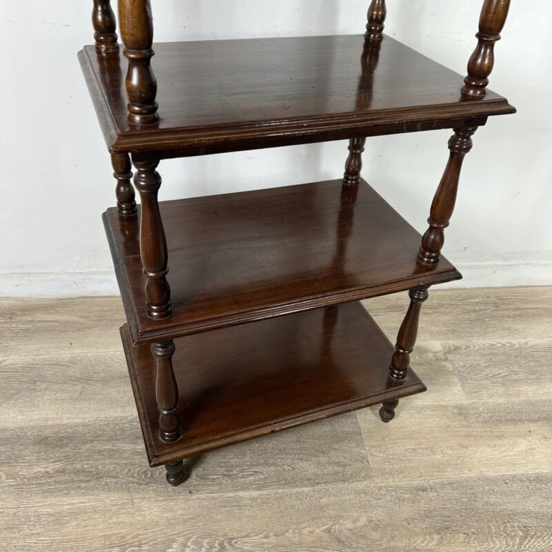 Antica Etagere libreria in legno vecchio mobile 800 a più ripiani per ufficio Categoria Scrittoi & Ribalte