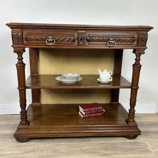 Antica Etagere Libreria Server Consolle Buffet mobile a più ripiani per ufficio Categoria Servante - Servantini