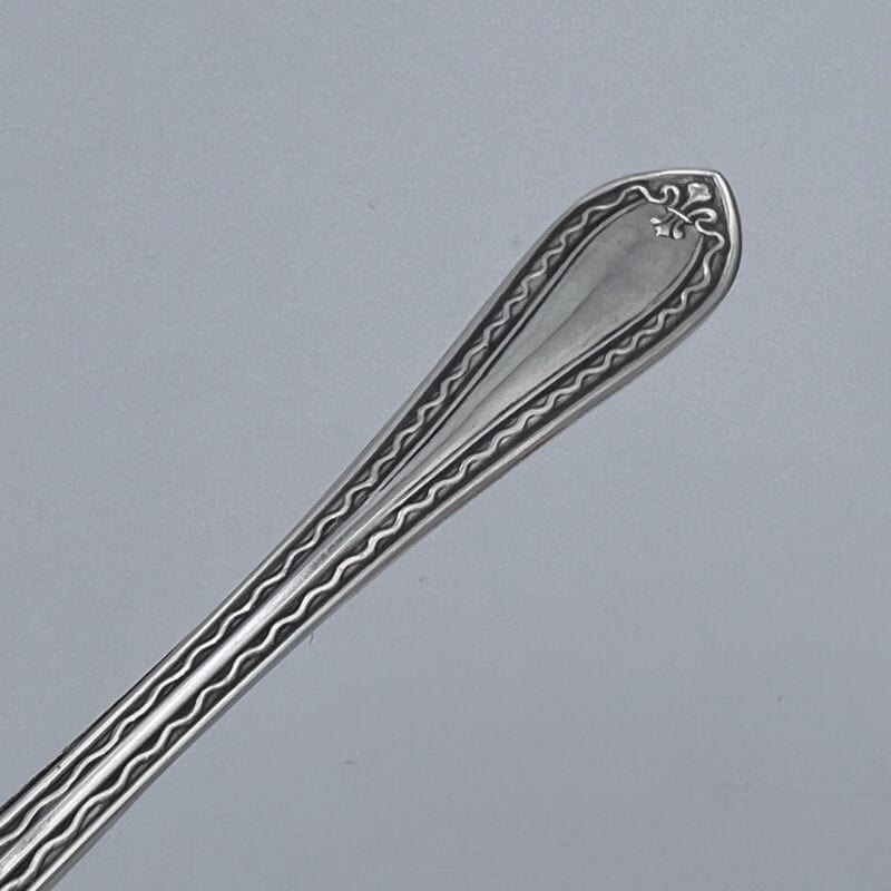 Antica Forchettina d'epoca in argento sheffield vecchia forchetta per sottaceti Categoria Sheffield & Argento