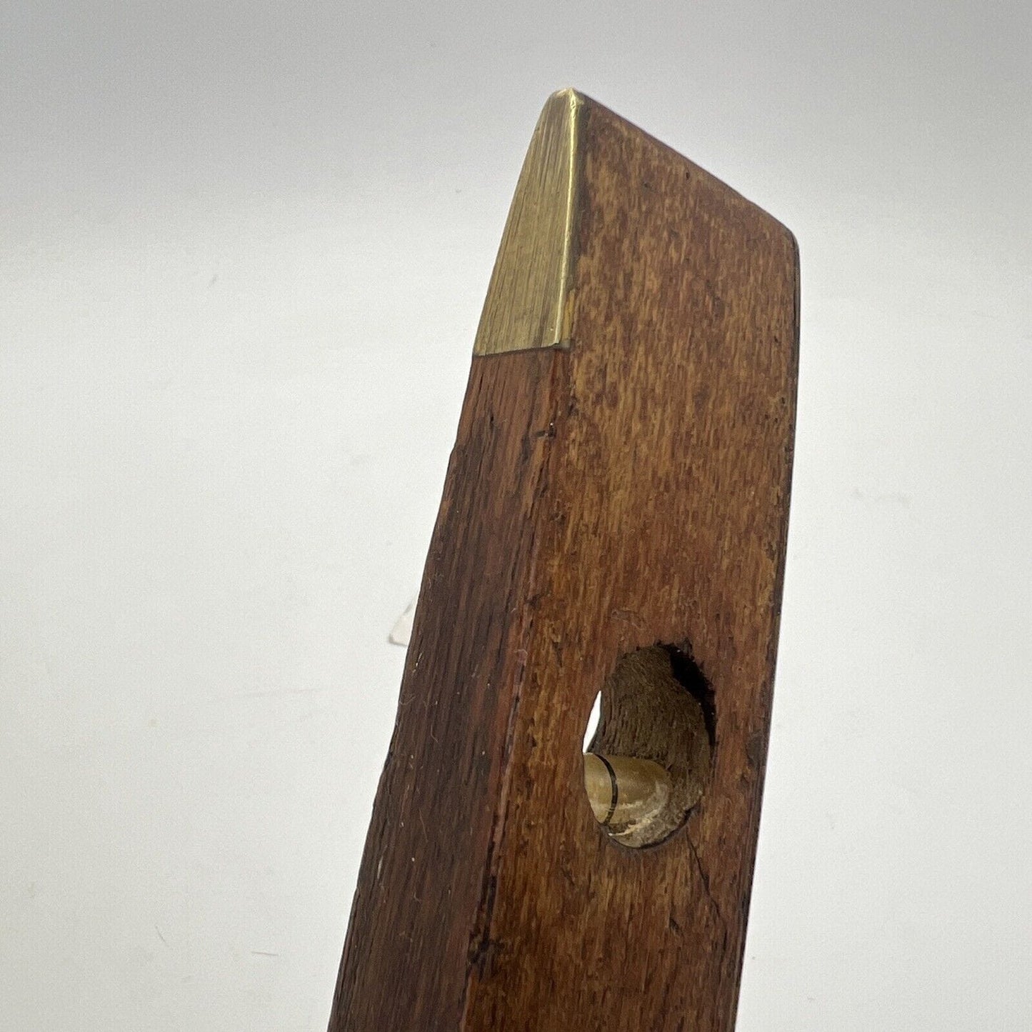Antica livella da due bolle in legno e ottone vecchio strumento vintage Rabone Categoria Attrezzi e Strumenti