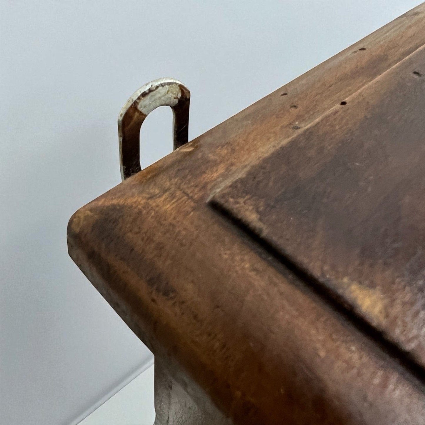 Antica mensola a sospensione libreria scaffale da muro in legno espositore '900 Categoria Vetrine