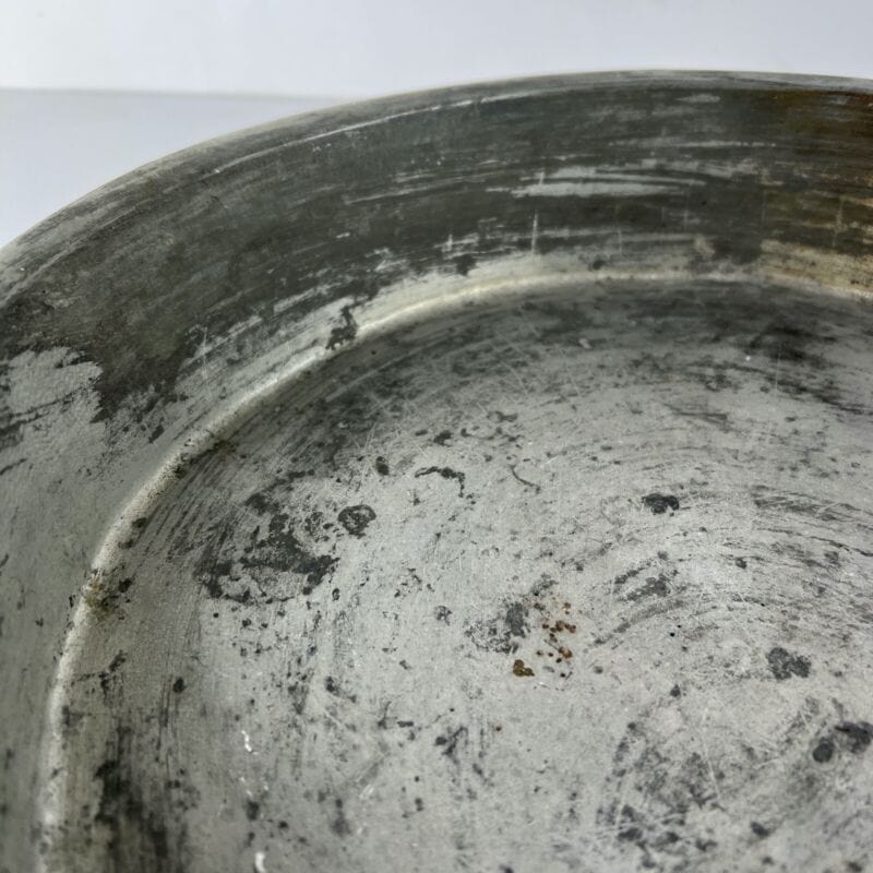 Antica Padella in rame vecchia pentola tegame teglia stagnata casseruola d'epoca Categoria Ottone