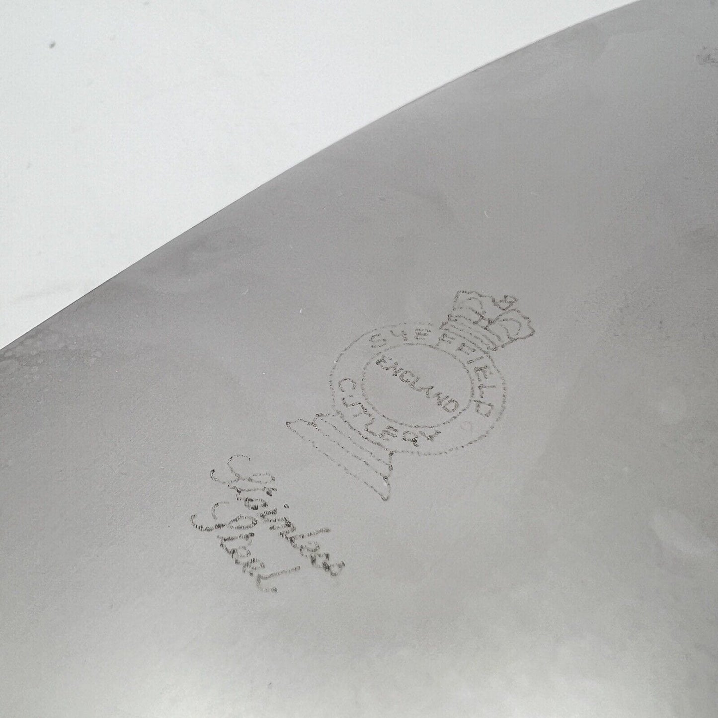 Antica Paletta dolce in argento sheffield posata da tavola per dessert torta Categoria Silver plated sheffield style