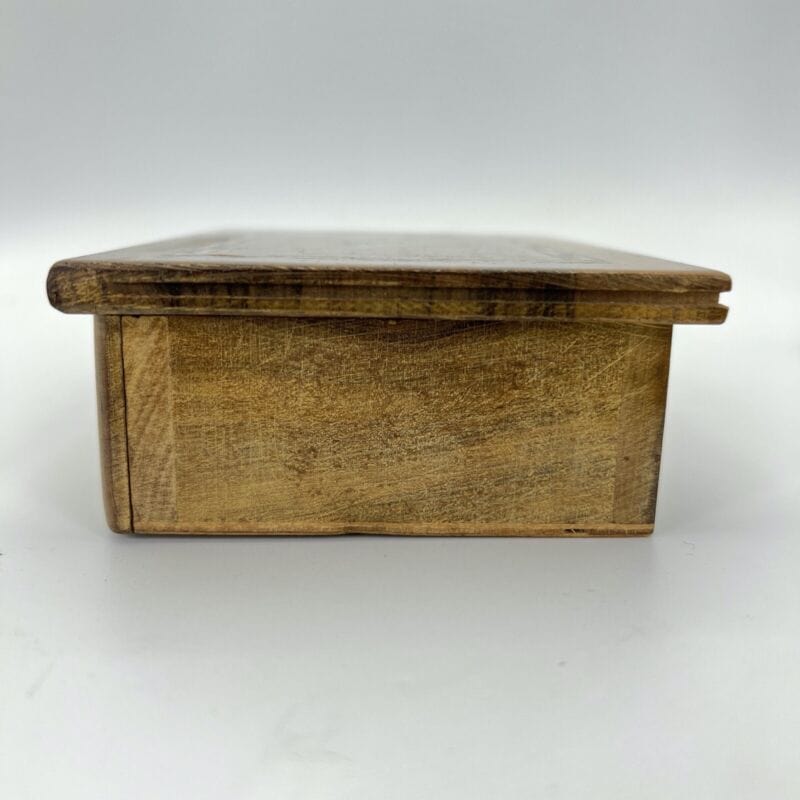 Antica Scatola sorrentina vintage monetiere in legno scatolina intarsiata 1940 Categoria Scatole in legno