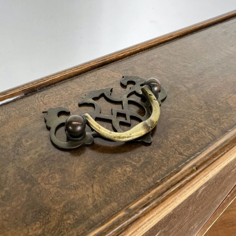 Antica scrivania scrittoio classico tavolo in legno stile Queen Anne per ufficio Categoria Scrittoi & Ribalte