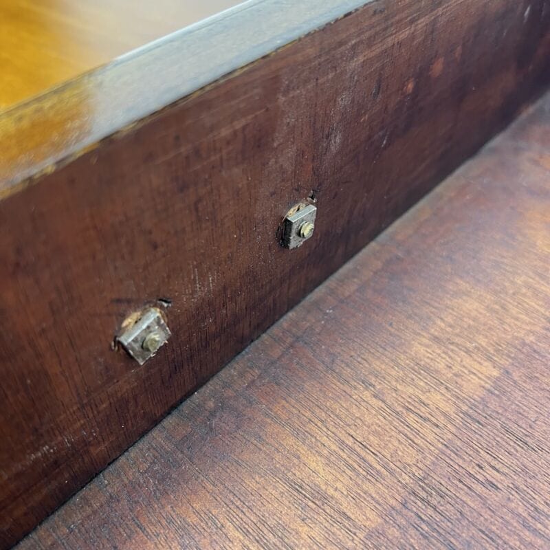 Antica scrivania scrittoio classico tavolo in legno stile Queen Anne per ufficio Categoria Scrittoi & Ribalte