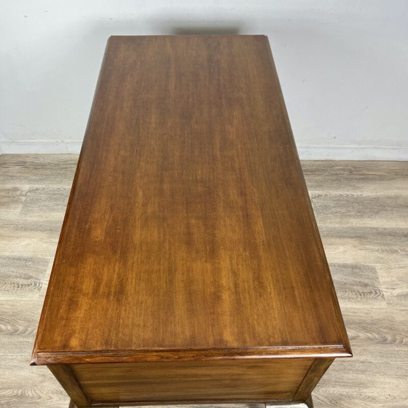 Antica scrivania scrittoio classico tavolo in legno stile Queen Anne per ufficio Categoria Scrittoi & Ribalte