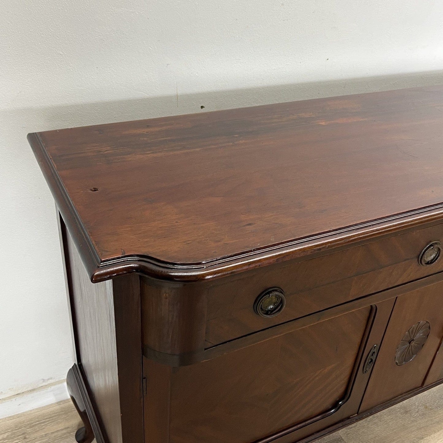 Antica Servante Credenza anni 20 stile Queen Anne sideboard Mobile Bagno inglese Categoria Servante - Servantini