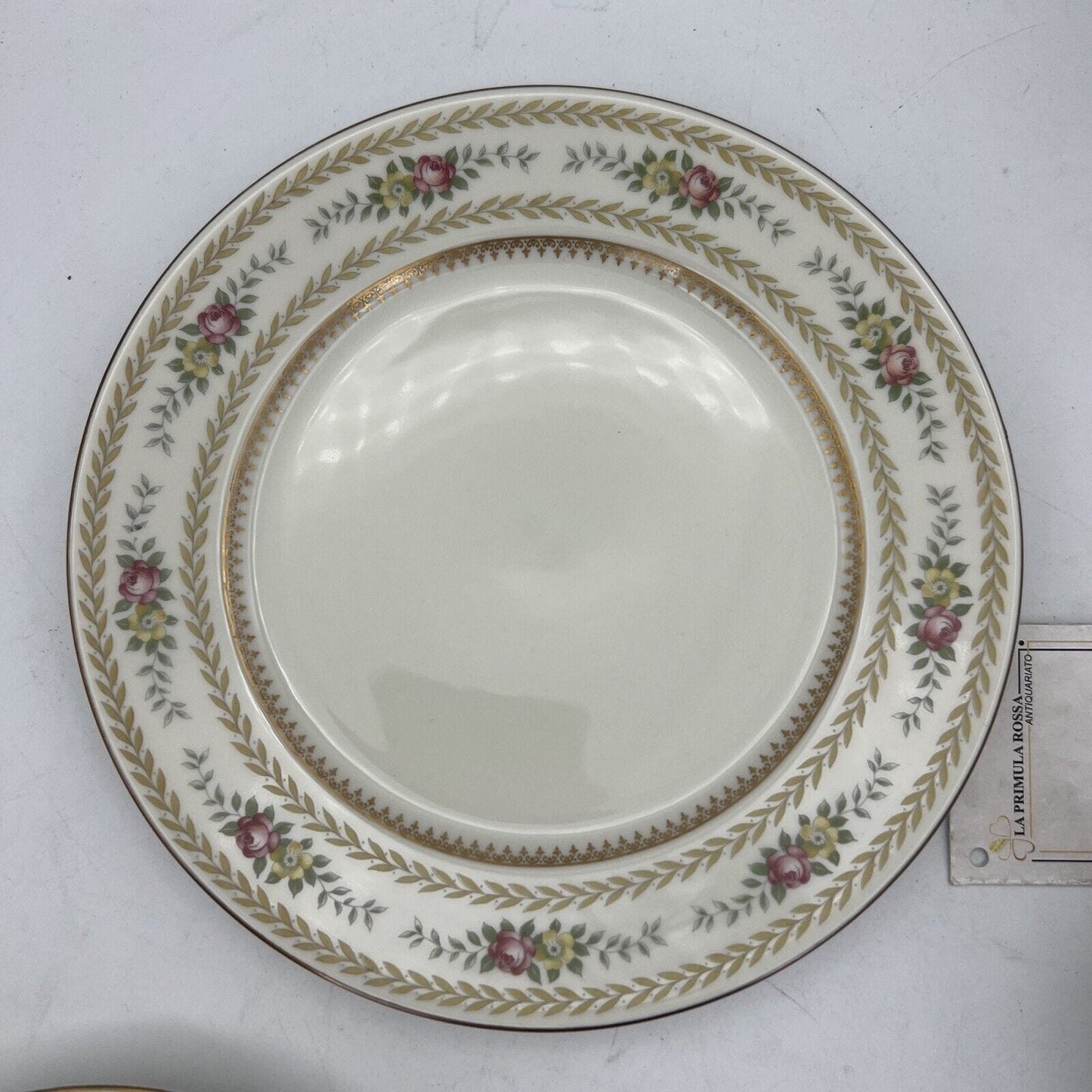 Antica tazza da tè the in porcellana tedesca Bavaria Thomas Trio Decoro fiori Categoria Servizio tazze - Tazze