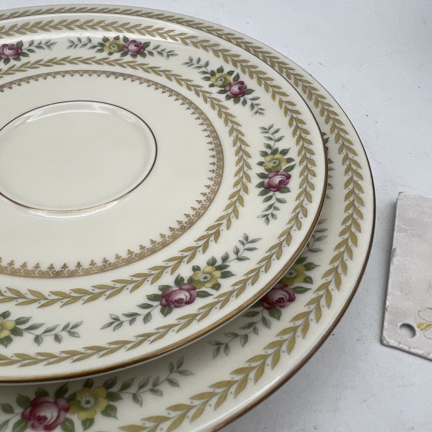 Antica tazza da tè the in porcellana tedesca Bavaria Thomas Trio Decoro fiori Categoria Servizio tazze - Tazze