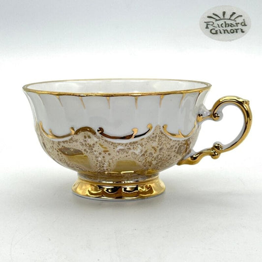 Antica Tazza da the te in porcellana Richard Ginori decoro Oro anni 70 tazzina Categoria  Servizio tazze - Tazze