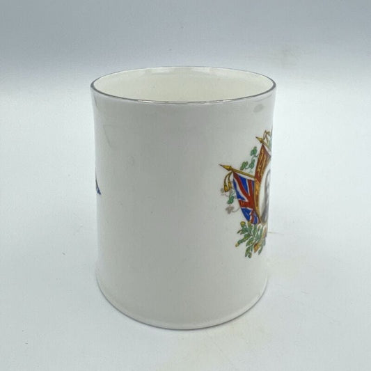 Antica Tazza Mug in porcellana Inglese Re Giorgio V Casa Reale commemorativa Categoria  Ceramiche e Porcellane