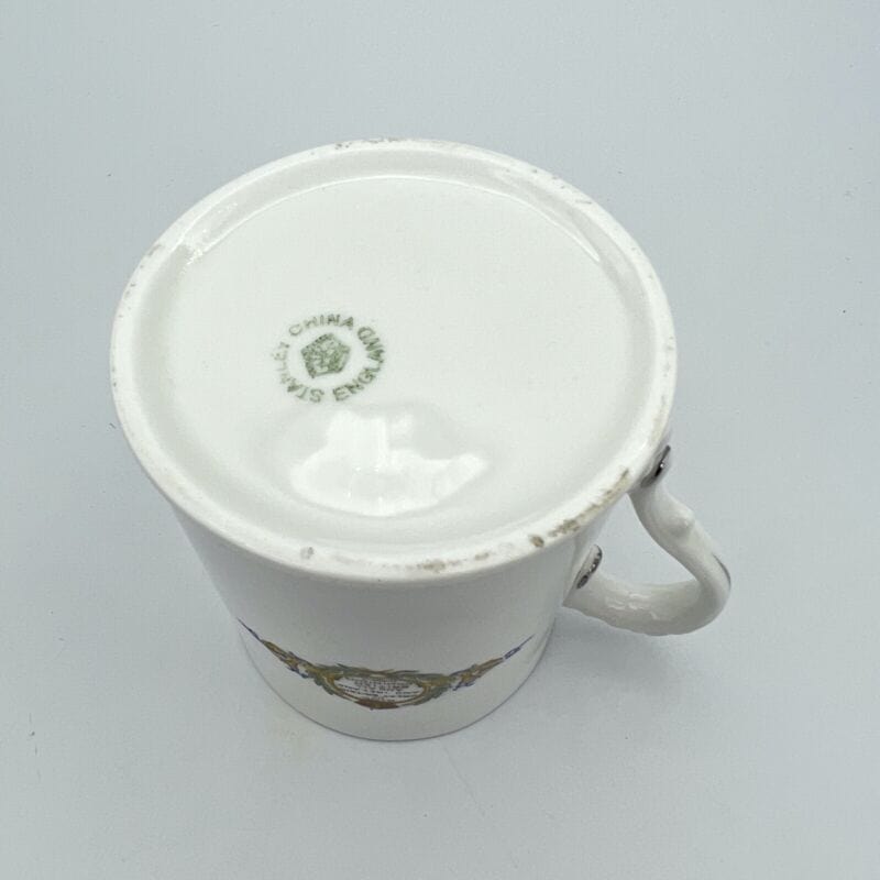 Antica Tazza Mug in porcellana Inglese Re Giorgio V Casa Reale commemorativa Categoria  Ceramiche e Porcellane