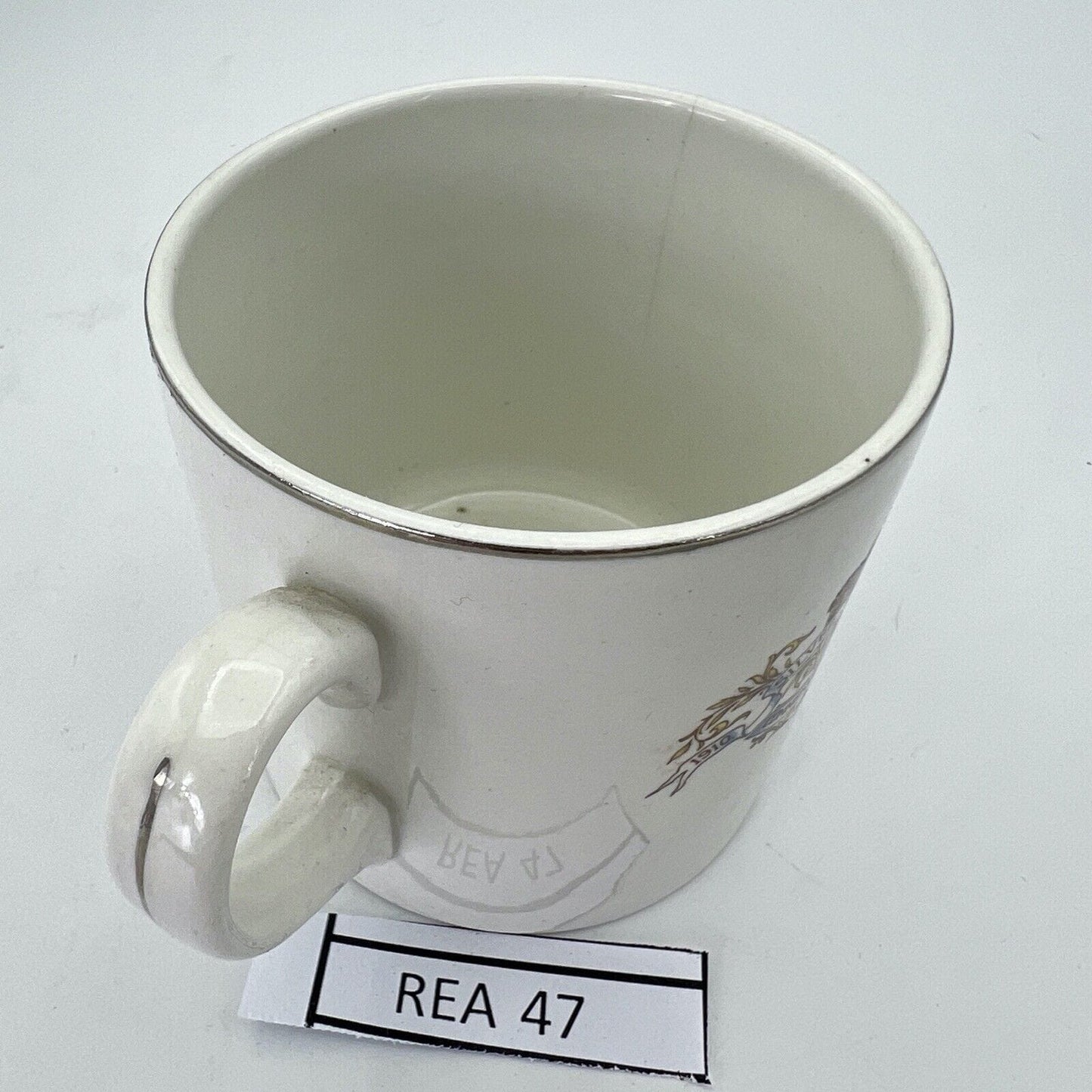 Antica Tazza Mug in porcellana Inglese Re Giorgio V Casa Reale commemorativa Categoria Arte e antiquariato:Porcellana e ceramica:Altro porcellana e ceramica