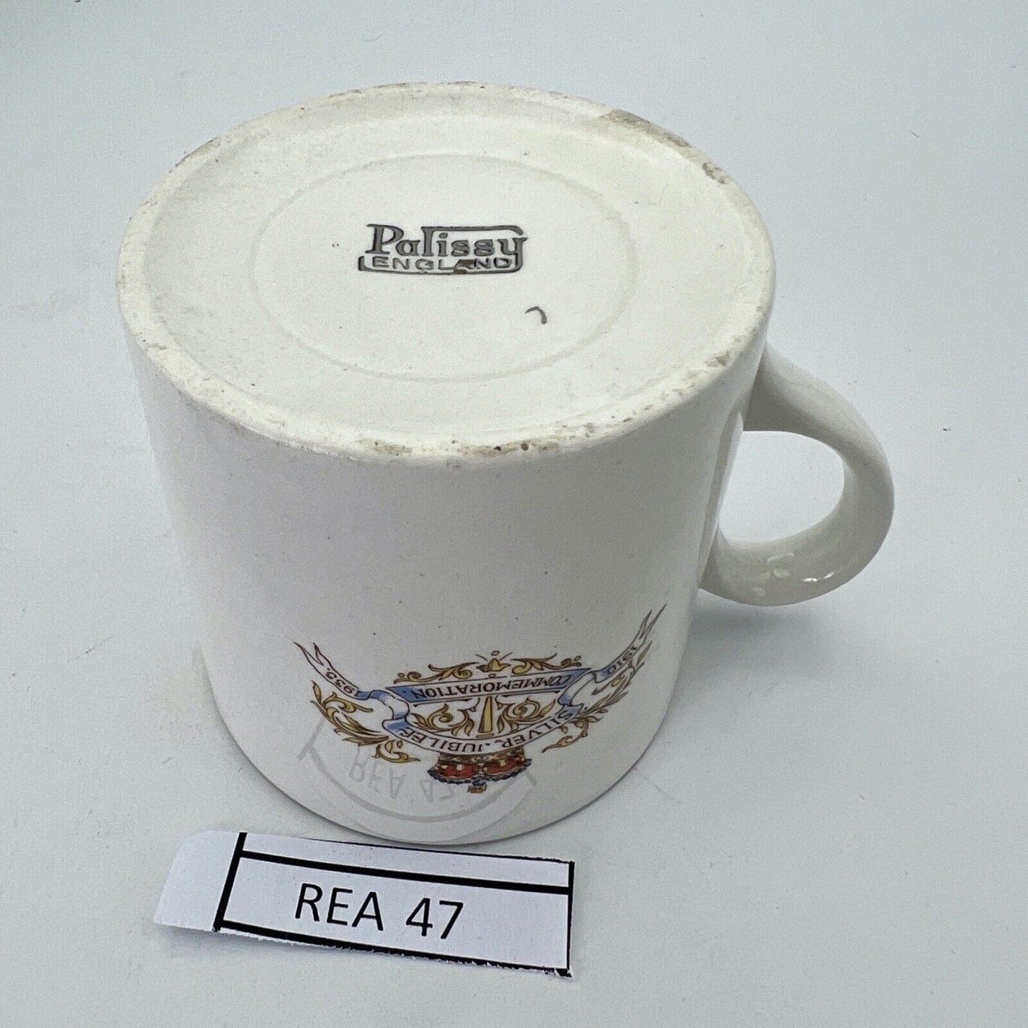 Antica Tazza Mug in porcellana Inglese Re Giorgio V Casa Reale commemorativa Categoria Arte e antiquariato:Porcellana e ceramica:Altro porcellana e ceramica