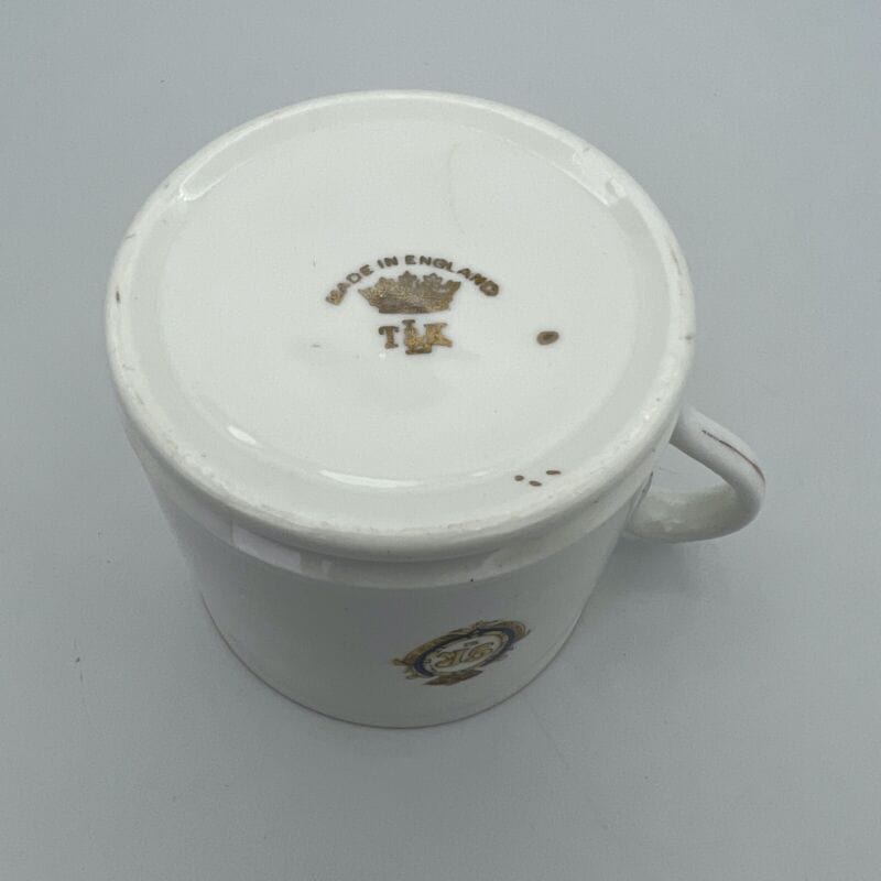 Antica Tazza Mug in porcellana Inglese Re Giorgio VI Casa Reale commemorativa Categoria Ceramiche e Porcellane