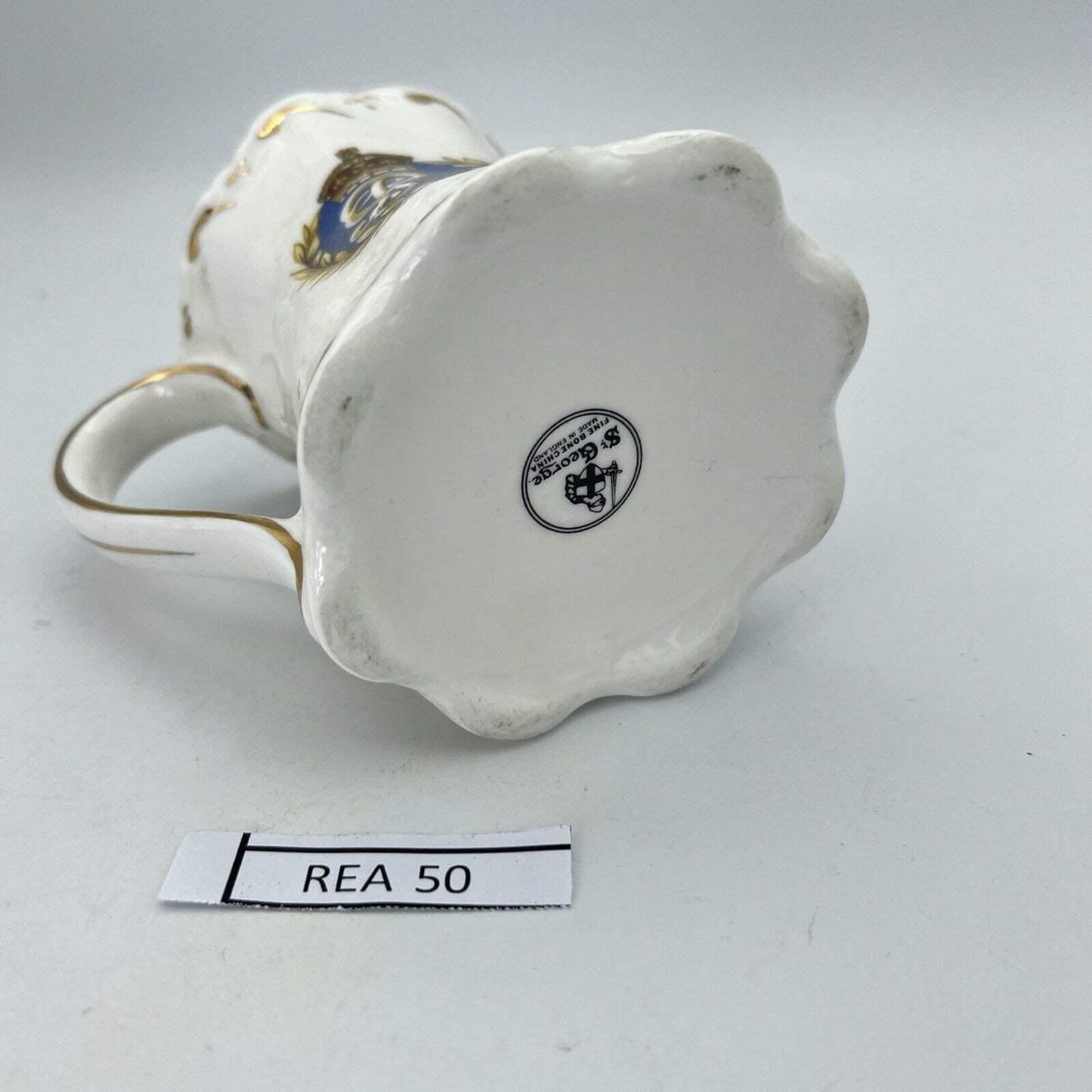 Antica Tazza Mug in porcellana Inglese Re Giorgio VI Casa Reale commemorativa XX Categoria Boccali