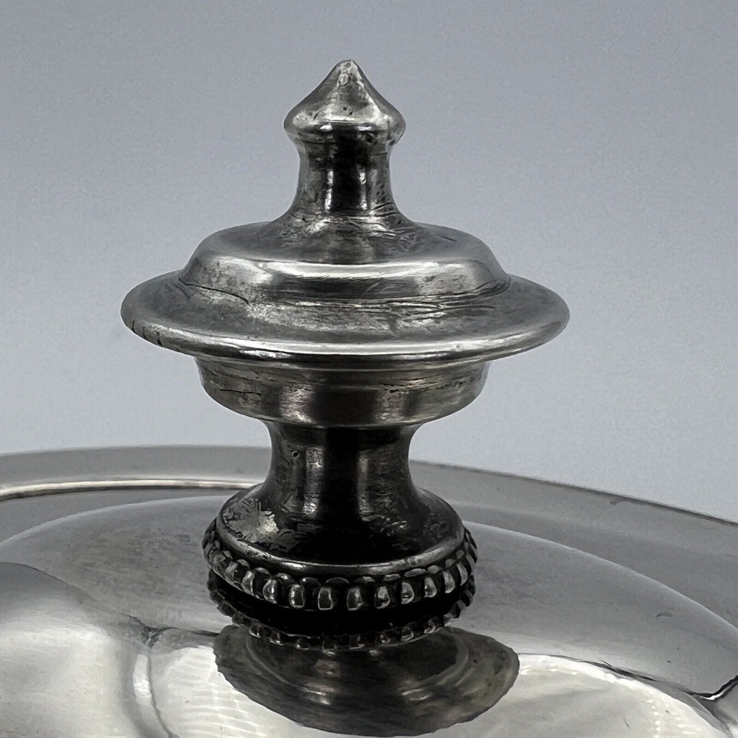 Antica Teiera inglese in argento silver plated sheffield caffettiera d epoca 800 Categoria Sheffield & Argento