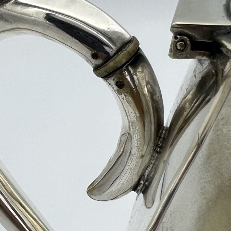 Antica Teiera inglese in argento silver plated sheffield caffettiera epoca 800 C Categoria Sheffield & Argento
