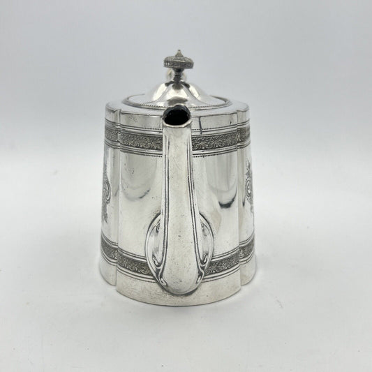 Antica Teiera inglese in argento silver plated sheffield caffettiera epoca 800 H Categoria  Sheffield & Argento