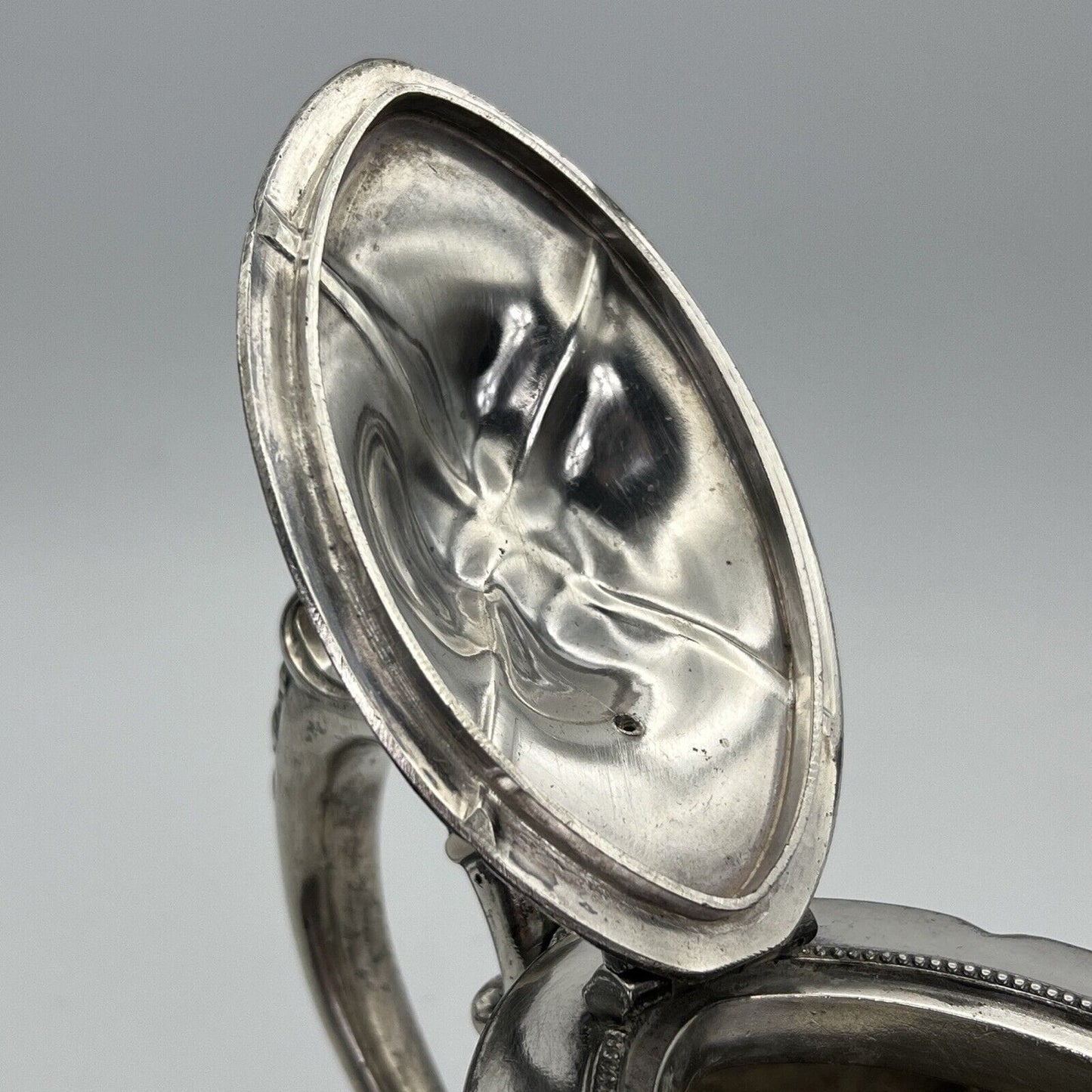 Antica Teiera inglese in argento silver plated sheffield caffettiera epoca 800 H Categoria Sheffield & Argento