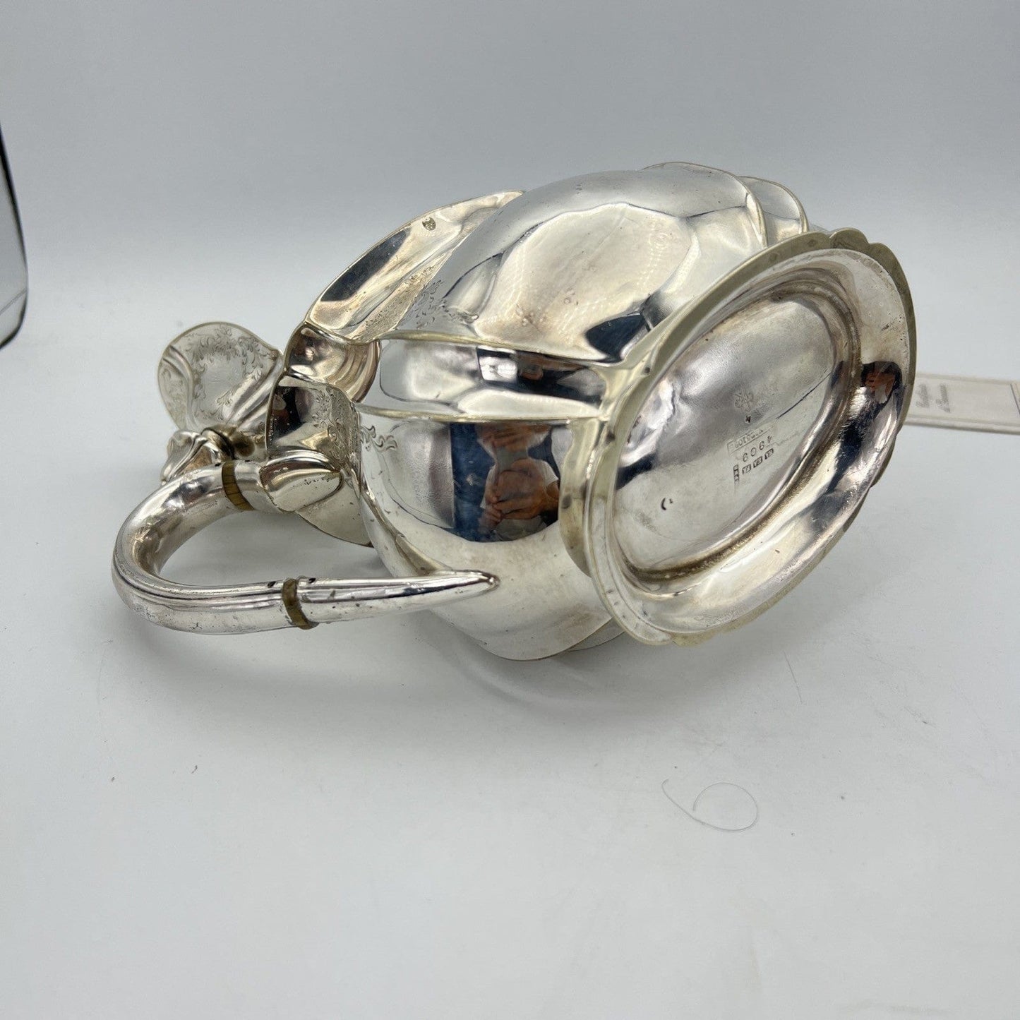 Antica Teiera inglese in argento silver plated sheffield caffettiera epoca 800 W Categoria Sheffield & Argento