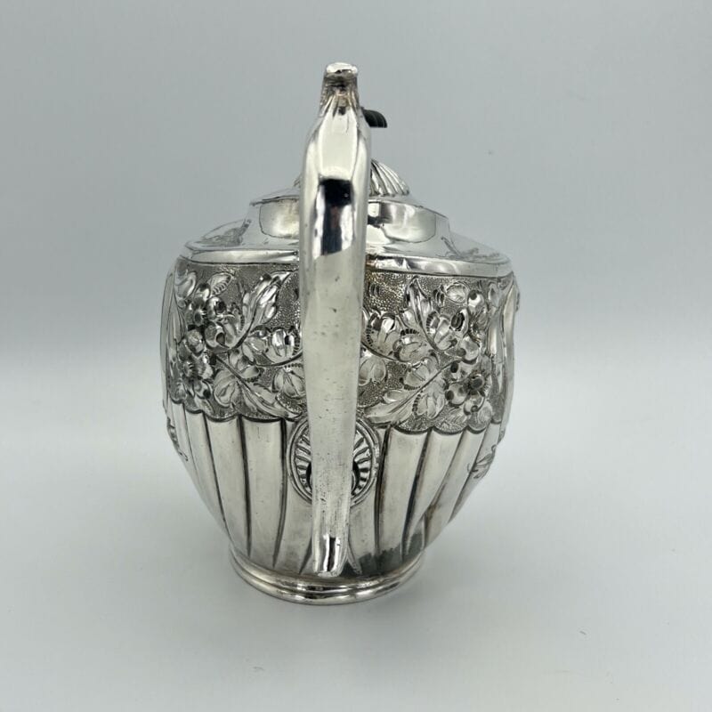 Antica Teiera inglese in argento silver plated sheffield caffettiera epoca 800 X Categoria Sheffield & Argento