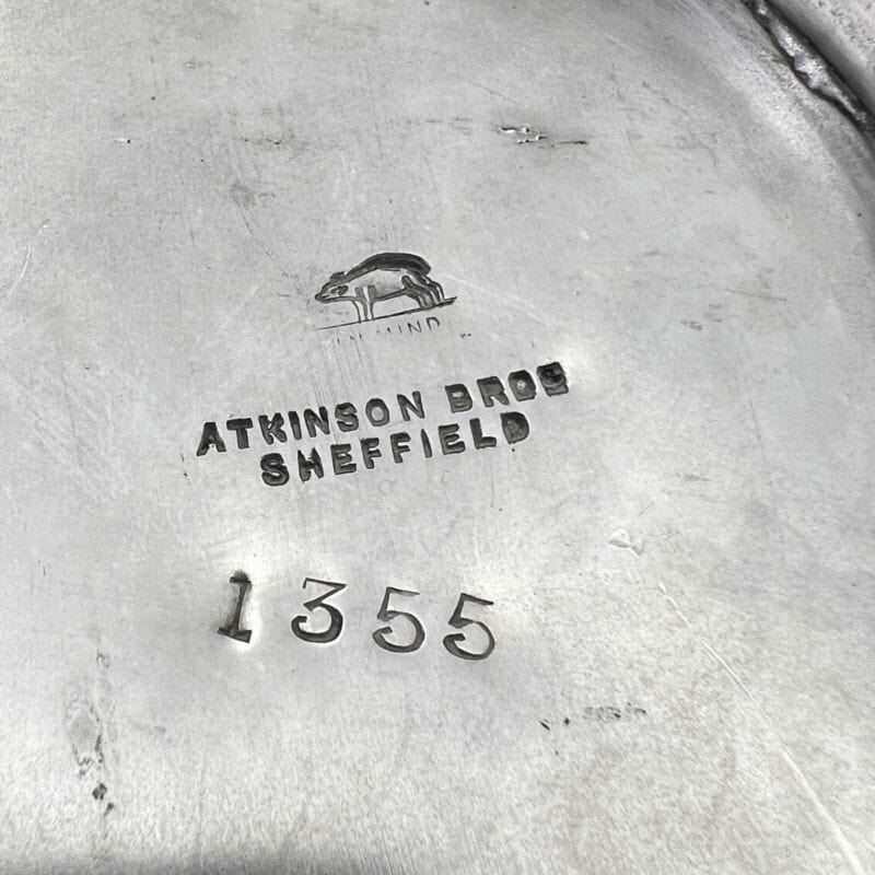 Antica Teiera inglese in argento silver plated sheffield caffettiera epoca 800 X Categoria Sheffield & Argento