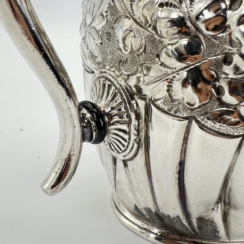 Antica Teiera inglese in argento silver plated sheffield caffettiera epoca 800 X Categoria Sheffield & Argento