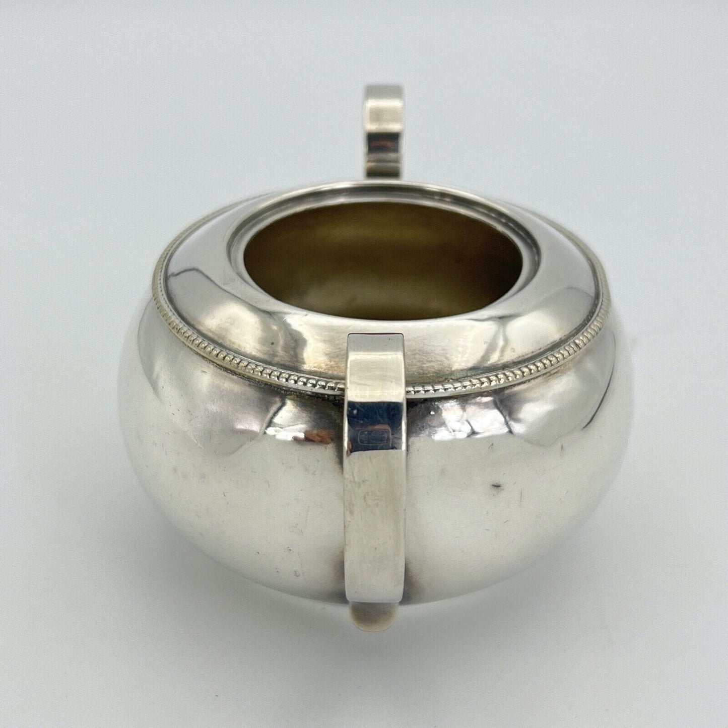 Antica zuccheriera in argento placcato ciotola in silver plate d'epoca 900 Categoria Sheffield & Argento