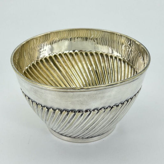 Antica zuccheriera in argento sheffield ciotola in silver plate bowl d'epoca 900 Categoria  Sheffield & Argento
