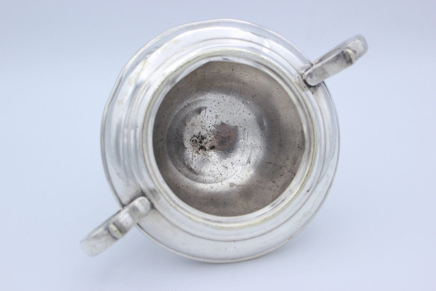 Antica zuccheriera in argento sheffield ciotola in silver plate inglese 900 Categoria Sheffield & Argento