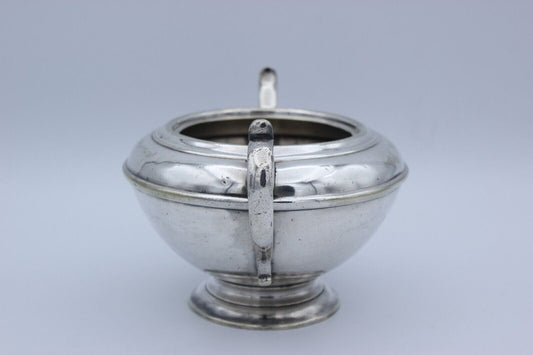 Antica zuccheriera in argento sheffield ciotola in silver plate inglese 900 Categoria  Sheffield & Argento