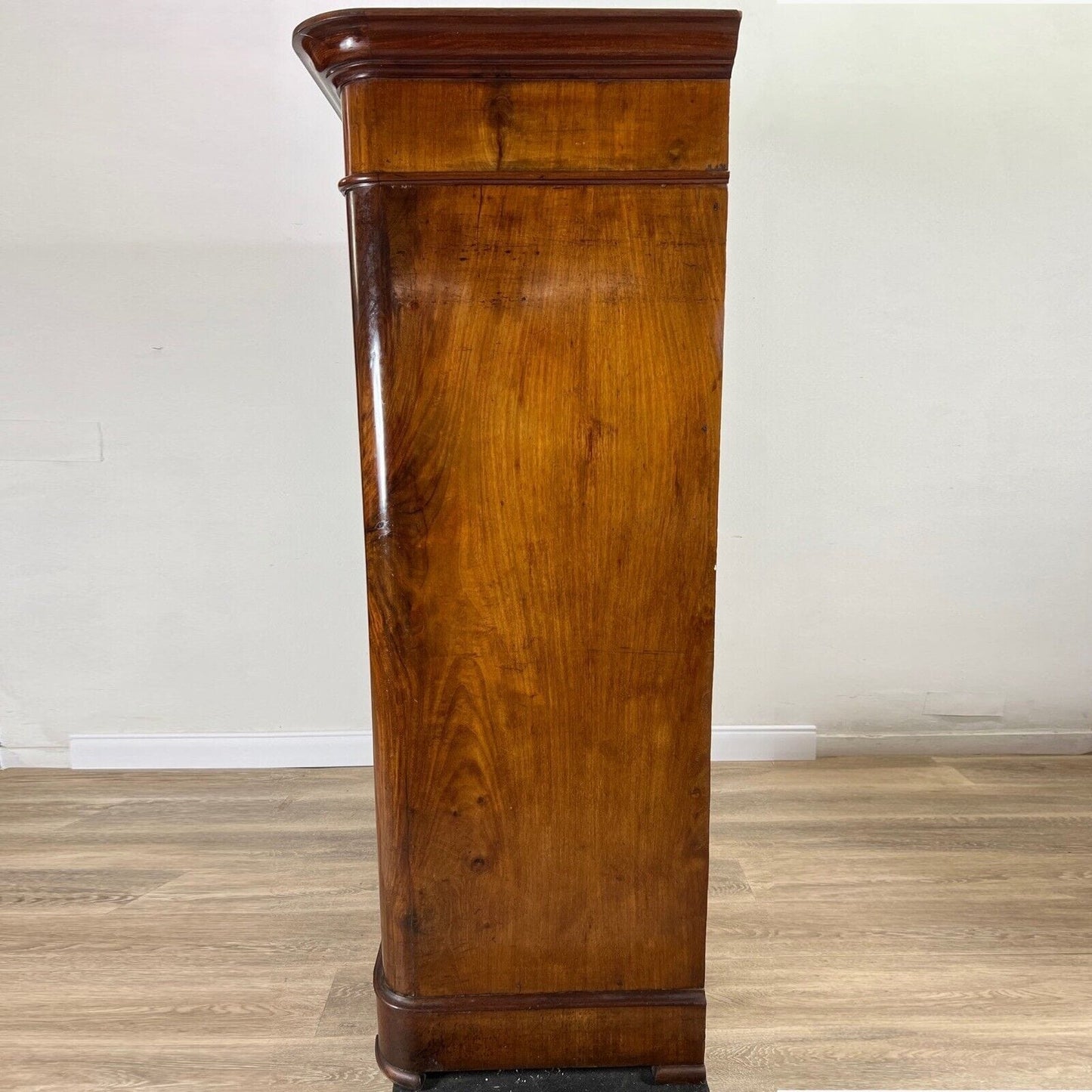 Antico Armadio Credenza Libreria Stipo Inglese epoca 800 in legno di Mogano Categoria Vetrine